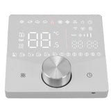 Smart Digital Thermostat LCD Color Display Precise Control Intelligent Temperature Controller White V1294-YM0706-3114230111712