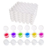 100 Strips Paint Pots Strips,300 Pots 2Ml/0.07 Oz Empty Paint Cup Pots with Lids, for Classrooms V1192-AZ-W-23810
