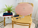 New Winter USB Heated Seat Cushion, Round Cartoon Design for Office and Home, Portable Warmth with V1341-ZY-JNPFEAS6-OWL