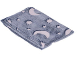 1.52x1M Luminous Blanket Double Sided Polyester Glowing Blanket Bedroom Air Conditioning Blanket for V1294-YM0523-3117220043114