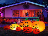 Halloween Inflatable Pumpkin Decoration with Built-in LED Lights, Blow Up Pumpkin for Home Yard V1237-ZY00B0FF269475
