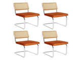Levede 4xRattan Chair Dining Chairs CH1108-2-BRX2