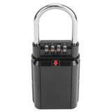 Outdoor Waterproof Hanging Zinc Alloy Password Key Safe Box Storage Lock Box for Home FactoryBlack V1294-YM0901-3117200141112