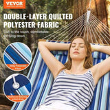 Double Quilted Fabric, 12 FT Double with Hardwood Spreader Bars, 2 Person Quilted V952-HFDCBDZJYZXT653QMV0
