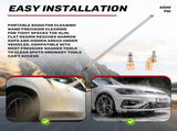 24inch Pressure Radiator Cleaning Wand, Car Radiator Cleaning Wand,4500 PSI for Automotive V1366-AZ2-W-14639