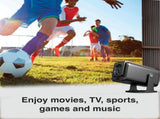 Laser 1080p Android Multi-Angle LED Projector Black V1031-PJ-TUFHA3-065