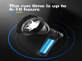 LED Handheld Spotlight Rechargeable Camping Hunting Flashlight Torch Spot Light V1308-DSZKI-809