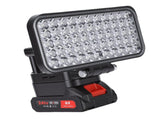 LED Work Light Battery Powered Handheld Flashlight with Dual USB Ports Cordless Lamp for Outdoor V1294-YM0901-3119250084611