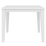 Daisy Dining Table 100cm Solid Acacia Timber Wood Hampton Furniture - White V315-VO-HAMP-15