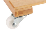Plant Display Stand Indoor Living Room Shelf Free Standing Shelf with Row Wheel for Garden V1294-YM0901-190119QY0141