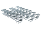 20pcs Metal Stud for Single Wood Studs Fits Up to 21/2 Inch Pipes Extra Support Wood Stud V1294-YM0901-3111240105711