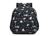 Black Premium Large Capacity Cute Cartoon Student Backpack Multi-Layered Casual School Bag V888-ELOSUNG46724