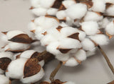 Cotton Head Wreath Decorative Dried Cotton Bolls Wreath for Front Door Wall Window Home Decor V1294-YM0901-XA154A21