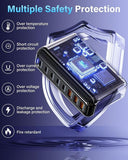 600W GaN 8 Ports Fast Charging Station USB&Type-C for iPhone, Laptops, MacBook V201-GAN0600BL8AU