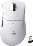 SOLAKAKA SM805 Tri-Mode Lightweight Wireless Gaming Mouse, 24000 DPI with Two Side Buttonswhite V1300-SM805-WHITE