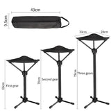 Portable Telescopic Stool - Lightweight Folding Chair for Camping & Fishing - Height Adjustable, V1370-AZ4-05139