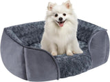 Dog Bed for Small Medium Dogs, Cat Bed for Indoor Cats. Washable Orthopedic Dog Bed. Removable V1107-136-87440-DKG3
