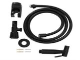 G1/2 Thread Bidet Sprayer Set Stainless Steel Bathroom Toilet Bidet Sprayer Black V1294-YM0901-3112200106611