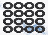 SWETRACE Foosball Tables Equipment 16Pcs 0.66In Black PVC Foosball Table Parts V1189-LWWAL-20260327-03373