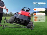 Ride on Lawn Mower Lift Jack, 880 Lbs Weight Capacity, Telescopic Maintenance Jack with Crank Handle V952-GCJSJJSGS880KCFZHV0