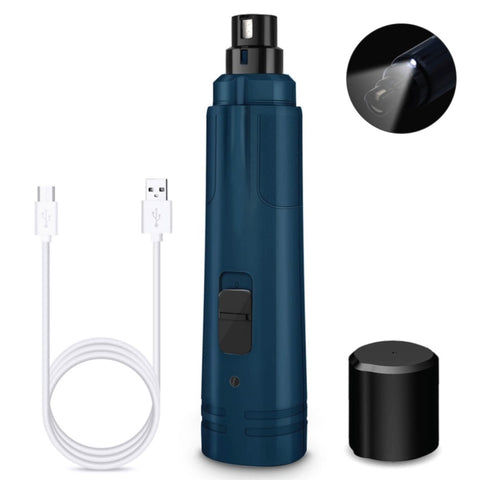 LED Light Pet Nail Grinder Dog Cat Electric Trimmer 2 Speed Rechargeable Filer V238-SUPDZ-39571400294480