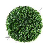Large Rose Topiary Ball UV Resistant 44cm V637-DP1001534