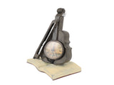 Vintage Design Violin Clock Rests On A Sheet Music Book Resin Violin Model Clock For Favorite V1294-YM0710-3115230131511