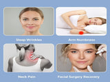 Back Sleeping Training Pillow, Memory Foam Beauty Pillow with Adjustable Height, Neck & Shoulder V1107-115-98498