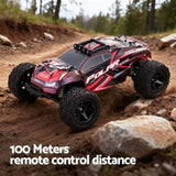 Keezi Kids Remote Control Car Off-Road Truck with Lights Electric Vehicle Toys RC-CAR-2WD-100M