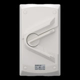Clipsal Isolating Switch Surface Mounting Weatherproof 1P 40A 250V Chemical Resistant Grey IP66 V1202-9311554644284