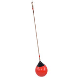 Inflatable Ball Swing Seat 29cm/11.4in Red Small with Hanging Rope Chain for Indoor Outdoor Garden V1294-YM0714-3116210074011