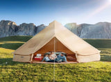 Canvas Bell Tent 3m/9.8ft 4-Season Canvas Tent for Camping with Stove Jack V952-FBZXZP3MMGBZ2X4C2V0