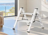 Giantz 2 Step Ladder Multi-Purpose Folding Aluminium Light Weight Platform LD-H-ALU-S1-2STEP