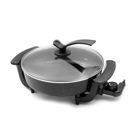 Electric Fry Pan with Cooking Divider, 3.5L Capacity, Non-Stick V196-EFP150