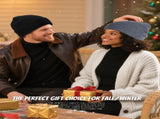100% Merino Wool Beanie Hat for Women Men, Cuffed Knit Warm Winter Hats,Slouchy Beanies Fisherman V1258-DP02-F-568