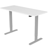 Fortia Sit To Stand Up Standing Desk, 140x60cm, 72-118cm Electric Height Adjustable, 70kg Load, V219-ADKSSTFOWTSV4A