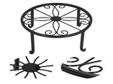 Plant Stand FloorStanding Single Layer Flower Pot Rack Shelf for Balcony Living Room V1294-YM0901-3117210135911
