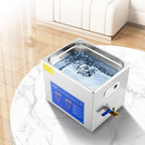 VEVOR Ultrasonic Cleaner 10L Jewelry Cleaning with Digital Timer Ultrasonic Cleaning Machine for V952-JPS-40ACSBQXJ0001V3