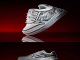 Women'S Casual Board Shoes Silver Snake Sneakers Trendy Women'S Sneakers - Silver - Size 5 V1106-SHOE-94702-SILVER-AU5-EU36