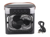 Personal Evaporative Air Cooler with 600ml Water Tank USB 7 Color Light 3 Speeds Air Cooler V1294-YM0901-3113230246512