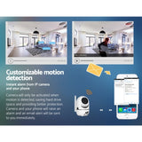 UL-tech 1080P Wireless IP Camera WIFI Home Security Cam CCTV-IP-EGG-WH
