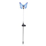 2 Pack Solar Lights LED Lawn Lights RGB Color Changing Outdoor Rainproof ABS Solar Powered Butterfly V1294-YM0901-3111250233311