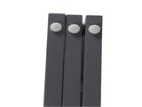 Wooden Pet Gate Dog Fence Retractable Grey 2000x 3MM PT1060-3-GY
