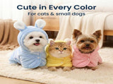 LGCASL 2026 New Puppy Bathrobe with Hood, Bathrobe Absorbent Towel for Smalls Fast Drying V1189-LWWAL-20260325-02739