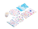 Paper Plate Cup Tableware Set for Party V1294-YM0901-3117250082111