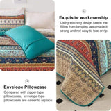 Textured Quilted bedspread and pillowcovers set Add Depth and Dimension - Queen size V745-MAC080375Q13U
