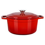 Enameled Cast Iron Dutch, 5.7L Pot with Lid and Dual Handles, Heavy-Duty Durable Cookware Pan, V952-ZTHLKX6QTTCTO54AA001V0