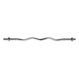 Curl Bar Barbell Heavy Duty EZ with Spinlock Collars V63-770275