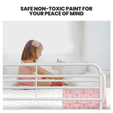 KINGSTON SLUMBER Single over Double Metal Bunk Bed Frame, Matte White V219-BEDDBBKS2MWA