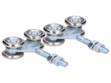2Pcs Door Hanging Wheel Pulley Roller Glass Door Accessory for Barn Door Diameter 35mm V1294-YM0901-3114210065111
